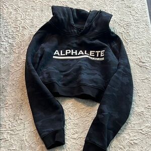 Alphalete Black Camo Hoodie